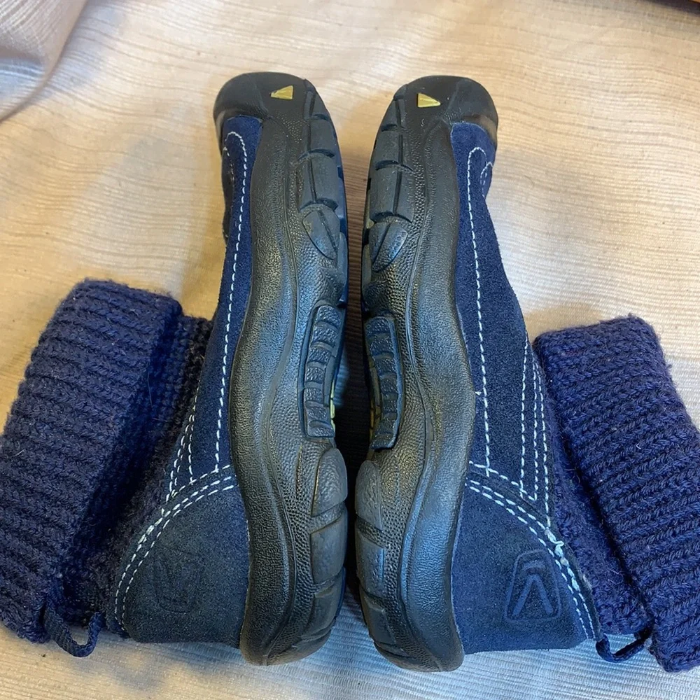 Keen knitted/leather booties excellent-best!